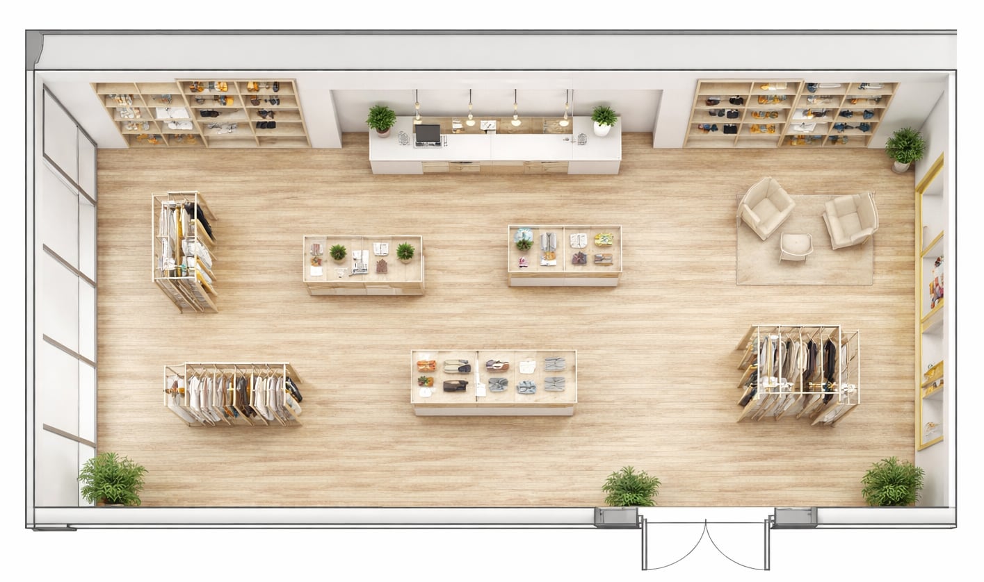 premier ground-level commercial space